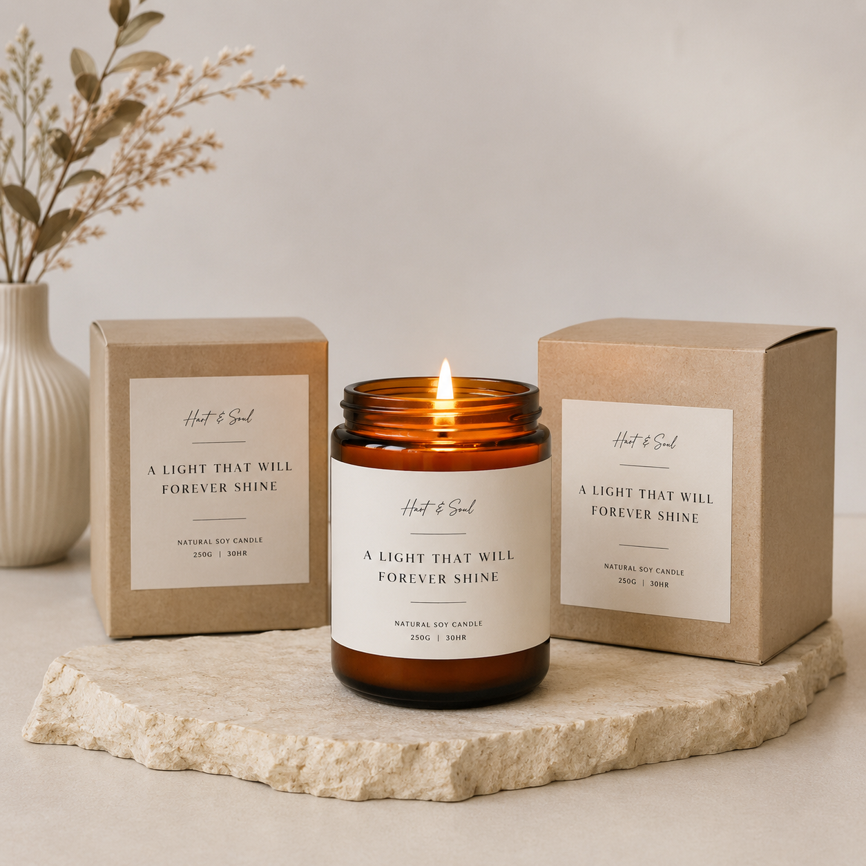 Pregnancy Loss Quote Candle