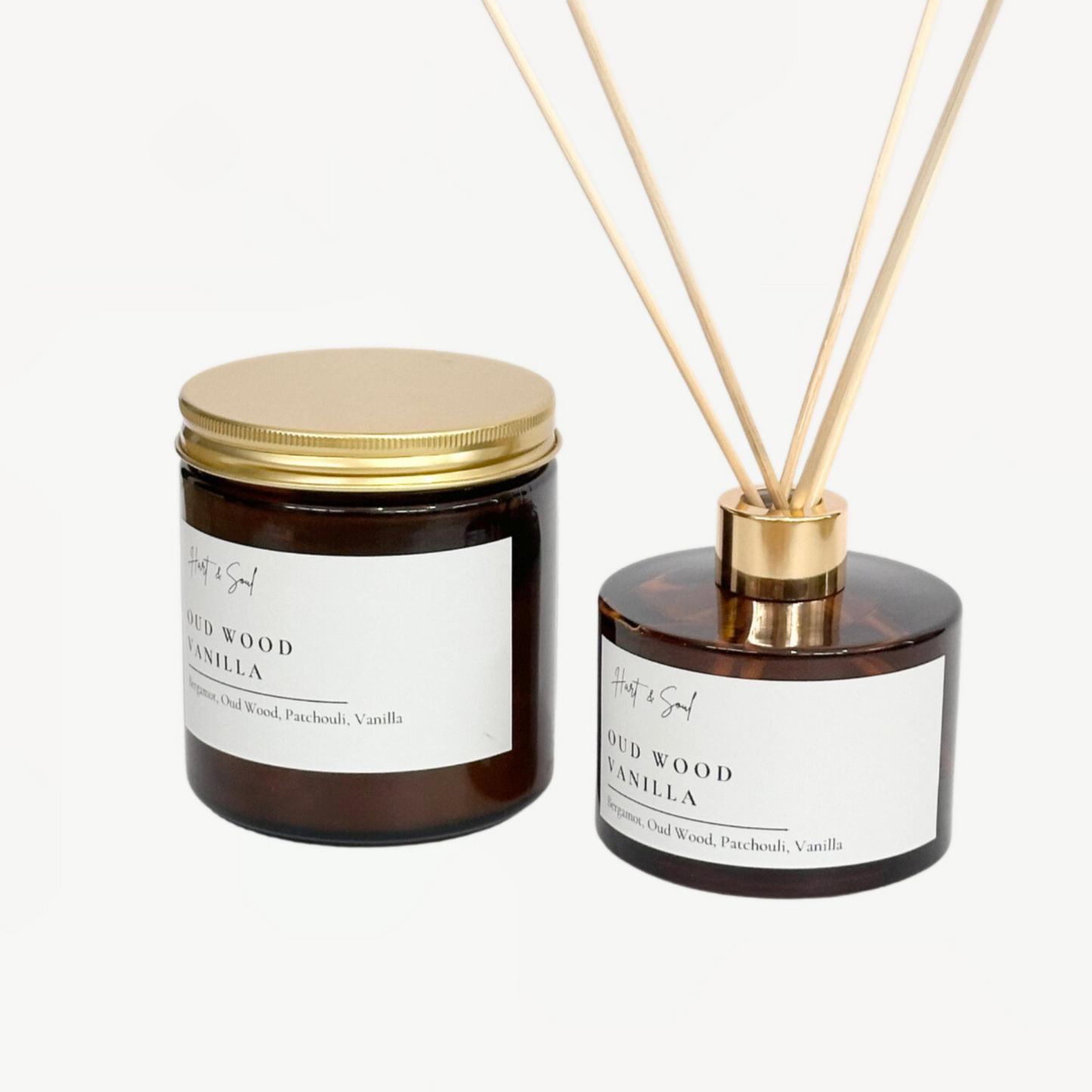 390g Candle - Reed Diffuser Bundle