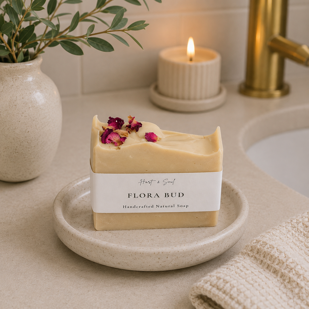 Flora Bud Soap Bar