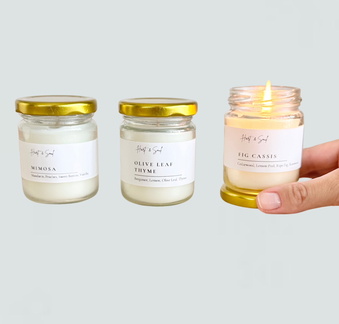 100g Clear Candle