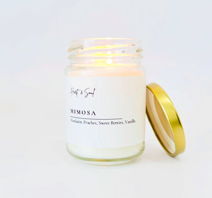 250g Soy Candle ~ Clear