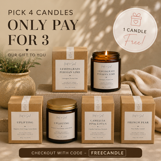 250g Candle CODE:FREECANDLE