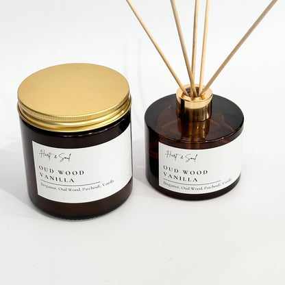 390g Candle - Reed Diffuser Bundle 25% off CODE - 25OFF