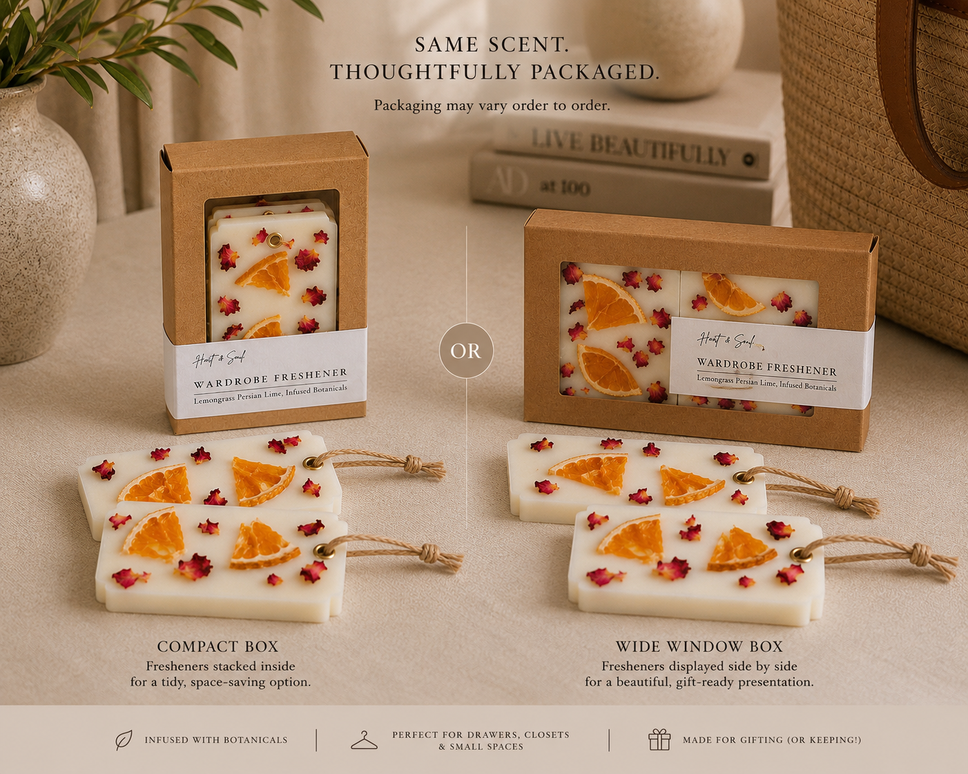 Wardrobe Freshener + Luxe Melt Bar Bundle (Made to Order)