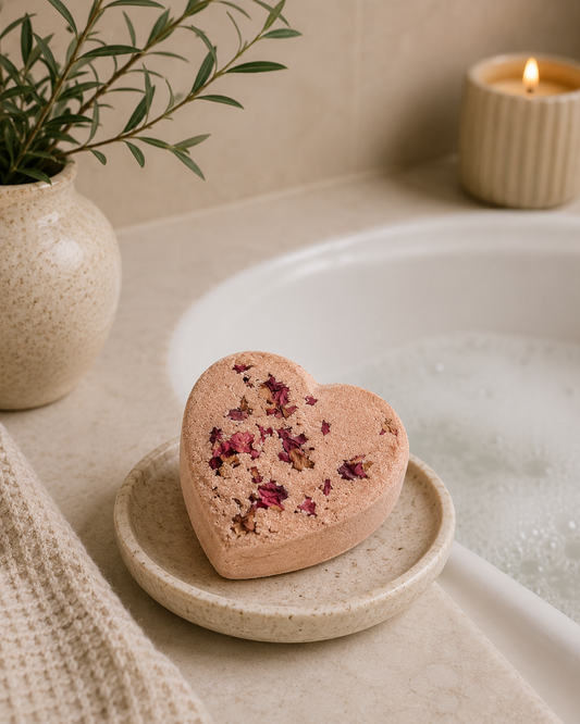 Self Love Bath Fizz ~ Infused Crystal